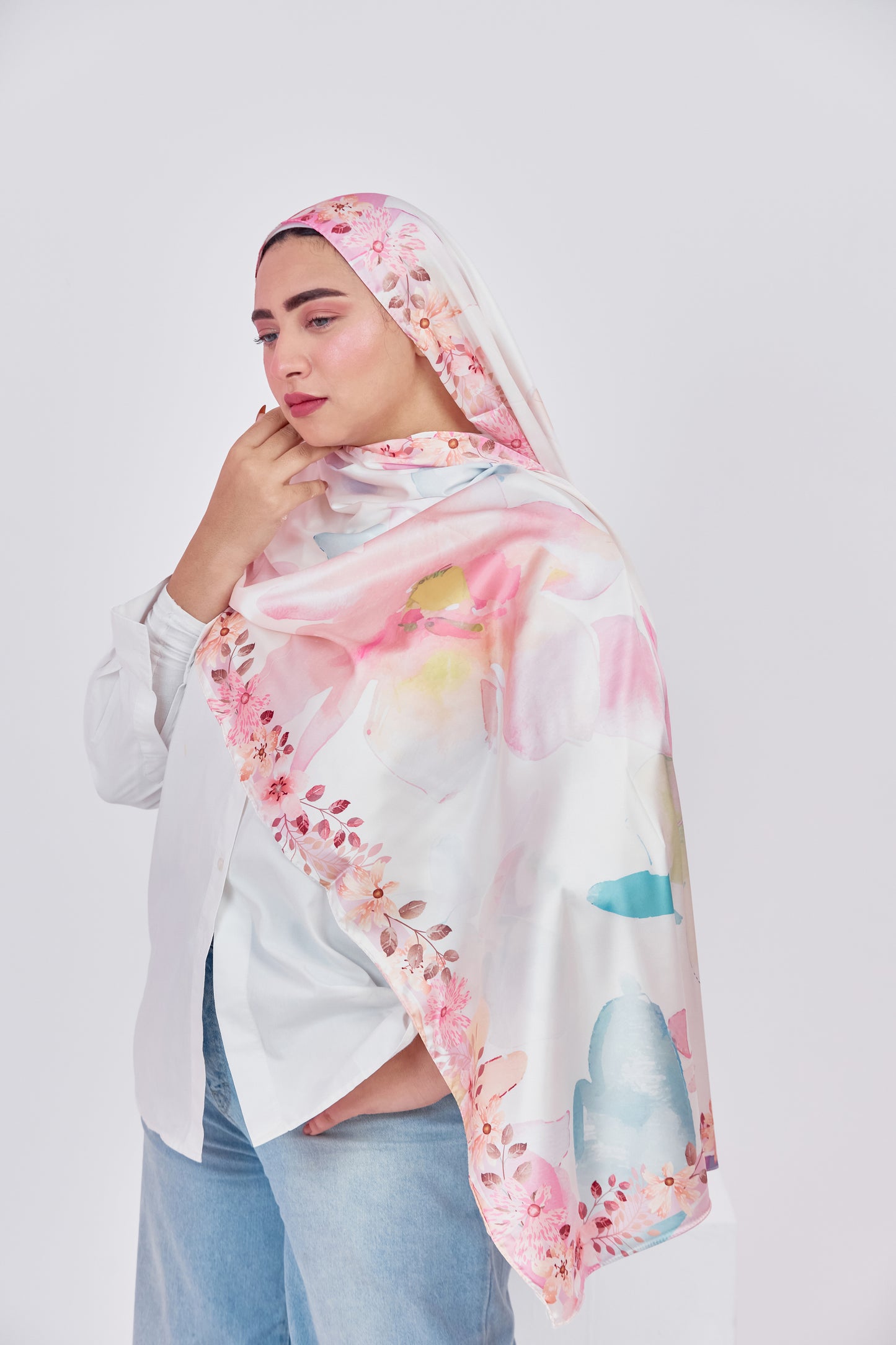 Zahra Scarf - Satin