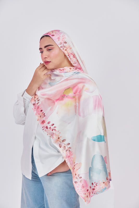 Zahra Scarf - Satin