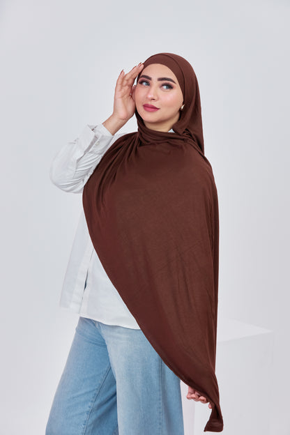 Chocolate Gel Lycra with Bandana