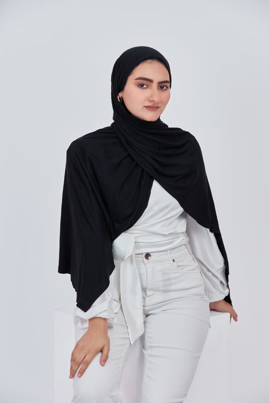 Black Gel Lycra with Bandana