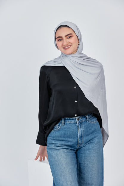 Light Grey Gel Lycra with Bandana
